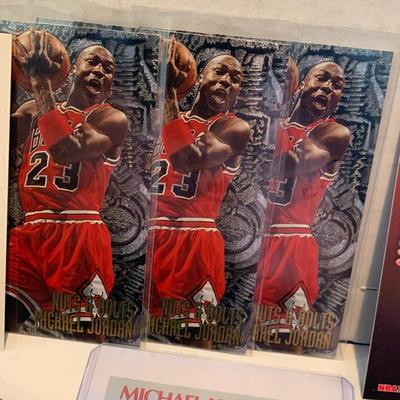 Michael Jordan 1990s Basketball Lot
