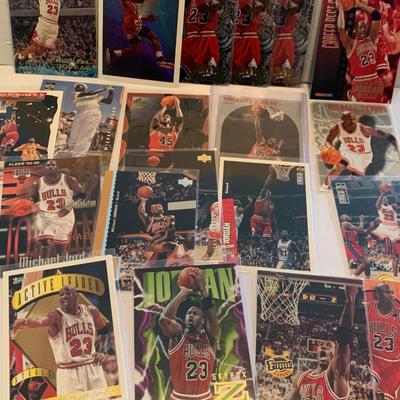 Michael Jordan 1990s Basketball Lot