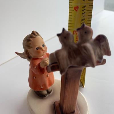 Goebel Hummel Girl with Song Book Birds Singing Lot 310
