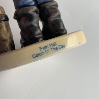 1977 Hummel Catch of the Day Boy With Fish