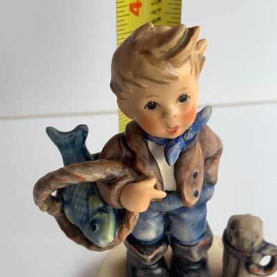1977 Hummel Catch of the Day Boy With Fish