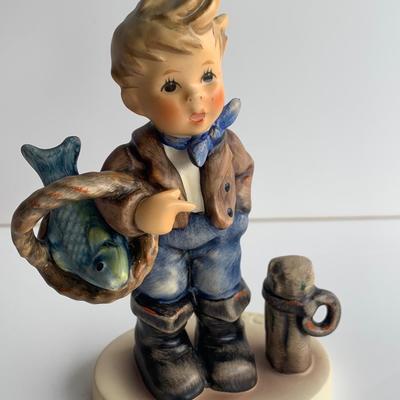 1977 Hummel Catch of the Day Boy With Fish