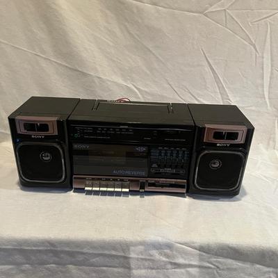 Sony Boombox & LG Blu-Ray Player (BR-MG)