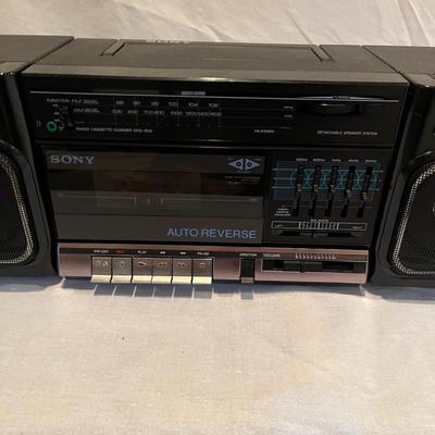 Sony Boombox & LG Blu-Ray Player (BR-MG)