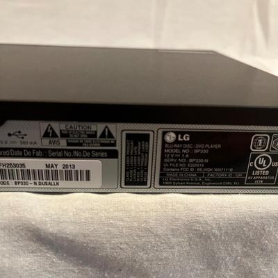 Sony Boombox & LG Blu-Ray Player (BR-MG)