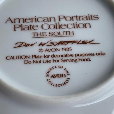 American Portraits Plate Collection