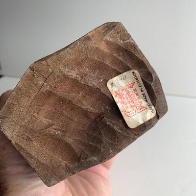 Hand Carved Wood Figurine From Ecudor