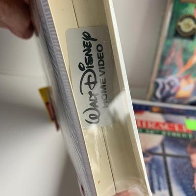 SEALED LOT Vintage Disney VHS Movies