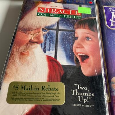 SEALED LOT Vintage Disney VHS Movies