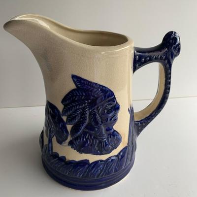 8â€ Embossed Indian Pitcher