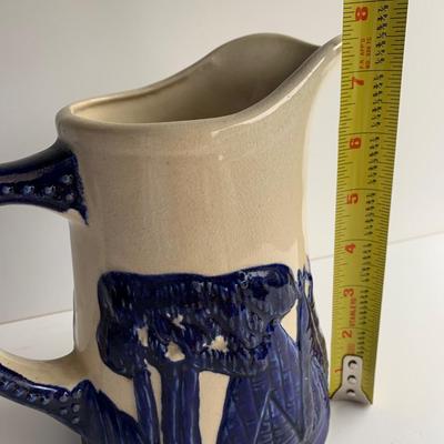 8â€ Embossed Indian Pitcher