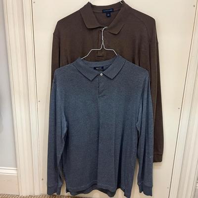 Long & Short Sleeve Polo Shirts Size L-M (BR-MG)