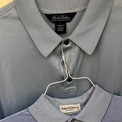Long & Short Sleeve Polo Shirts Size L-M (BR-MG)