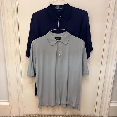Long & Short Sleeve Polo Shirts Size L-M (BR-MG)