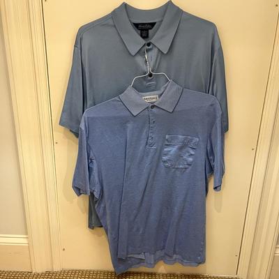 Long & Short Sleeve Polo Shirts Size L-M (BR-MG)