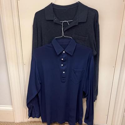 Long & Short Sleeve Polo Shirts Size L-M (BR-MG)
