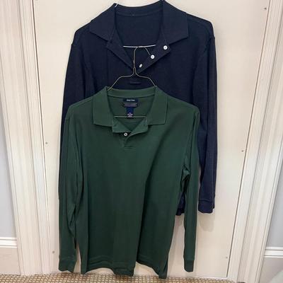 Long & Short Sleeve Polo Shirts Size L-M (BR-MG)