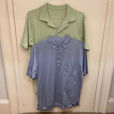 Long & Short Sleeve Polo Shirts Size L-M (BR-MG)