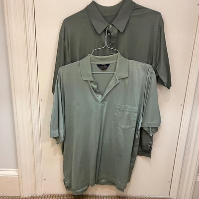 Long & Short Sleeve Polo Shirts Size L-M (BR-MG)