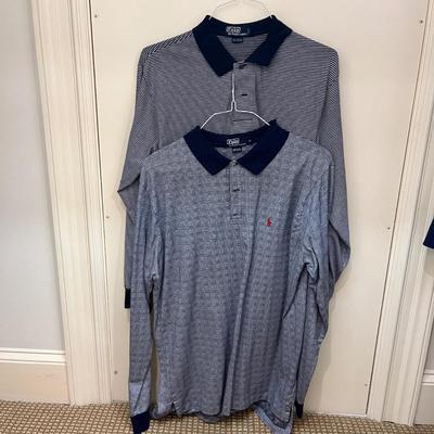 Long & Short Sleeve Polo Shirts Size L-M (BR-MG)