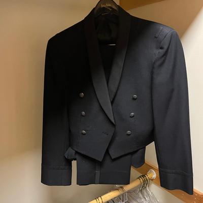 Air Force Officer Menâ€™s Black & White Mess Jackets & Tuxedo (PC2-MG)