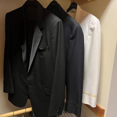Air Force Officer Menâ€™s Black & White Mess Jackets & Tuxedo (PC2-MG)