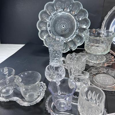 Fostoria and Depression era Glassware  EAPG Crystal