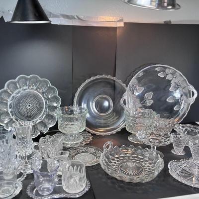Fostoria and Depression era Glassware  EAPG Crystal