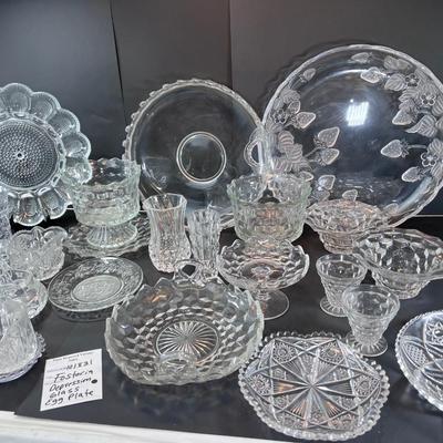 Fostoria and Depression era Glassware  EAPG Crystal