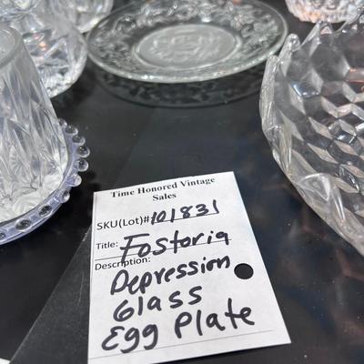 Fostoria and Depression era Glassware  EAPG Crystal