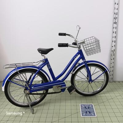 Decorative Blue Bicycle