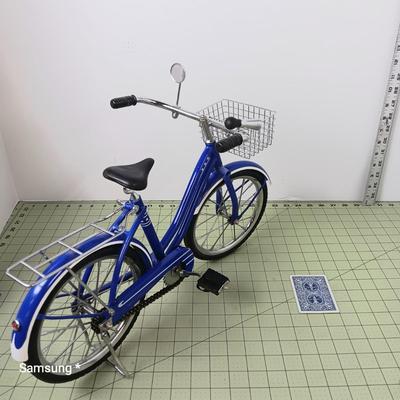 Decorative Blue Bicycle