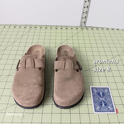 White Mountain Clogs - Taupe - Size 8