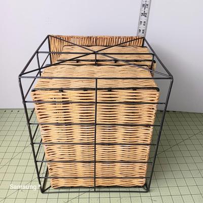 Desktop Organizer - Basket Drawers 