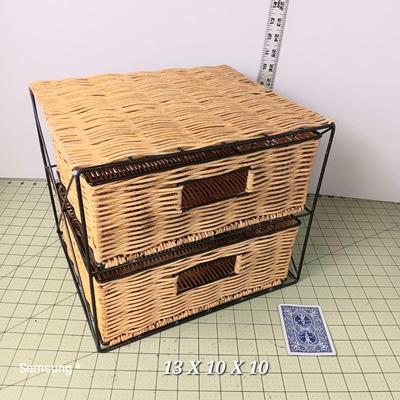 Desktop Organizer - Basket Drawers 