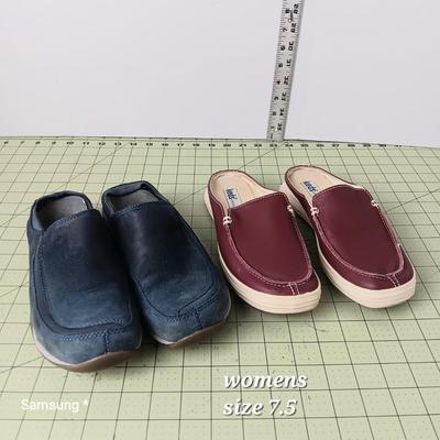 Womens Slip Ons - 2 pairs - Size 7.5