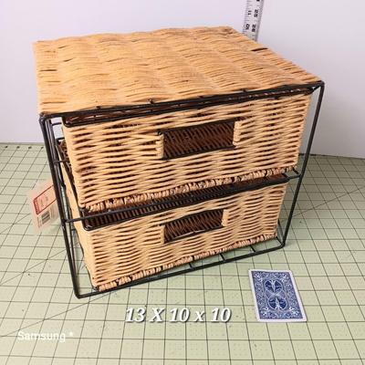 Desktop Organizer - Basket Drawers