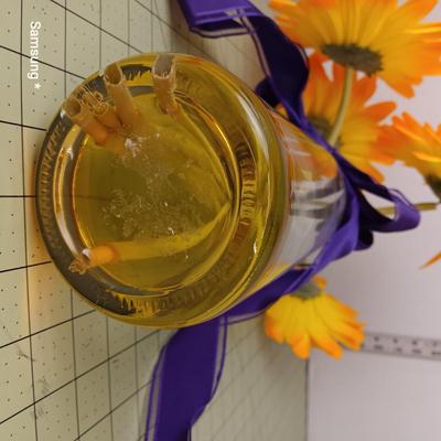 Faux Gerbera Daisies with Vase