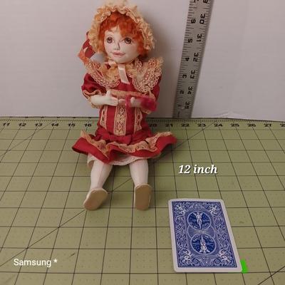 Red Hair Victorian Doll
