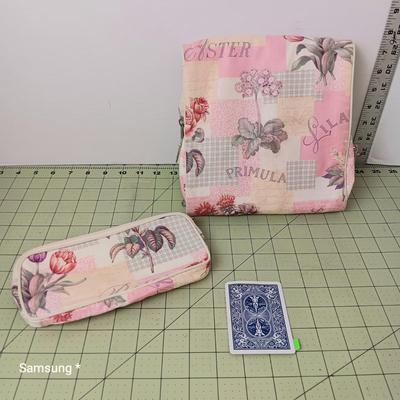 Floral Toiletries Bags