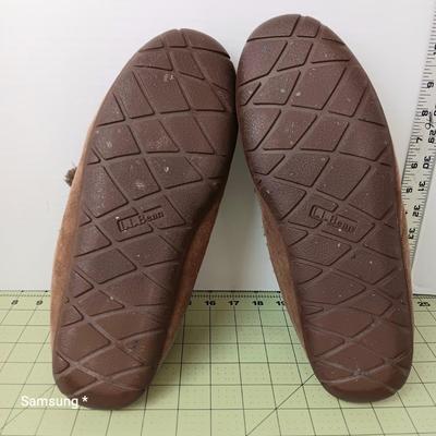 LL Bean Slippers - Brown - Mens Size 11