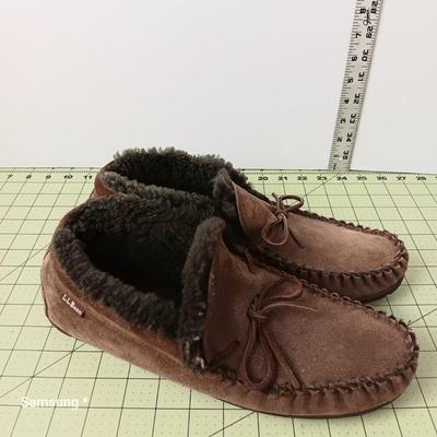 LL Bean Slippers - Brown - Mens Size 11