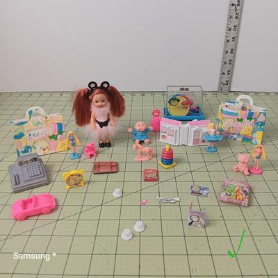 Barbie with Barbie Toys