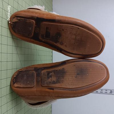 Slipper Booties - Tan - Mens Size 11