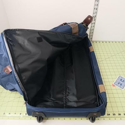 Rolling Luggage Duffle Bag - Navy