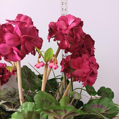 Artificial Hydrangeas - Fuschia
