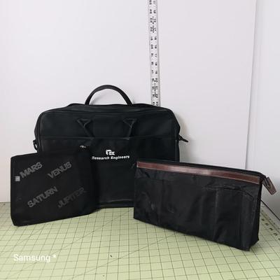 Laptop Bag and Toiletry Bags
