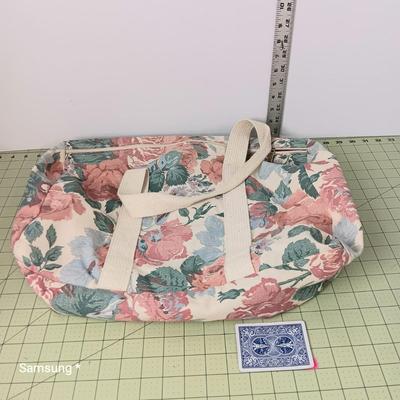 Floral Duffle Bag