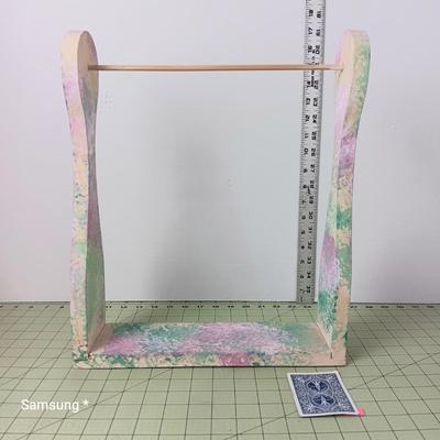 Painted Wood Rack