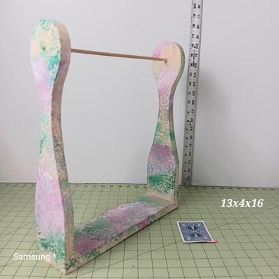 Painted Wood Rack
